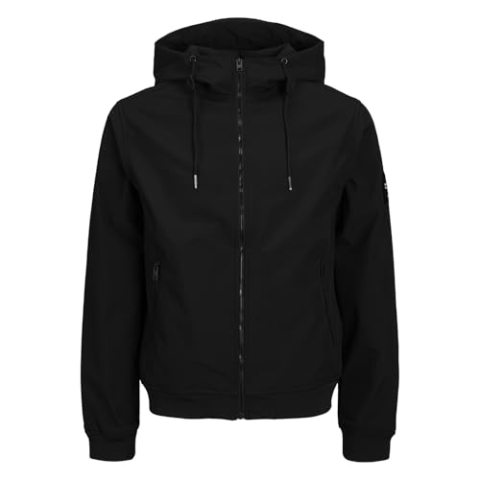 Jack & Jones Basic softshell jas met capuchon voor heren