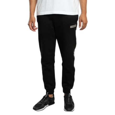 EA7 Heren Slim Box Logo Joggingbroek, Black, S