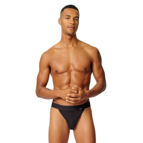 Skiny Mannen Cotton Retro Slip, Zwart, Regular, zwart, S
