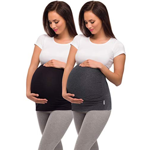 Be Mammy Dames buikband 04 2-pack, S