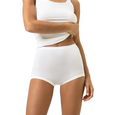 Mey Tagwäsche "Serie Mey Lights Basic" Dames Pantyshorts Parelwit XXL(46)