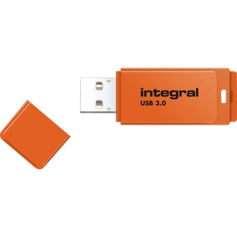 Integral Neon USB3.0 32GB USB flash drive USB Type-A 3.2 Gen 1 (3.1 Gen 1) Oranje
