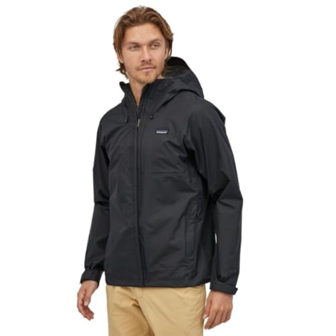 Patagonia bovenkleding voor heren, Zwart, XL