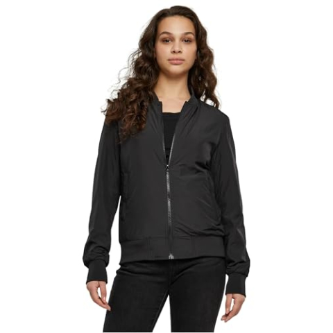 Urban Classics Ladies Light Bomber Jacket Tussenseizoensjas zwart S