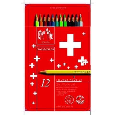Kleurpotloden Caran DÁche Swisscolor