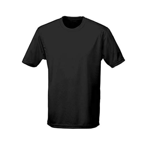 AWDis Cool T-shirt voor heren, gitzwart, 3XL