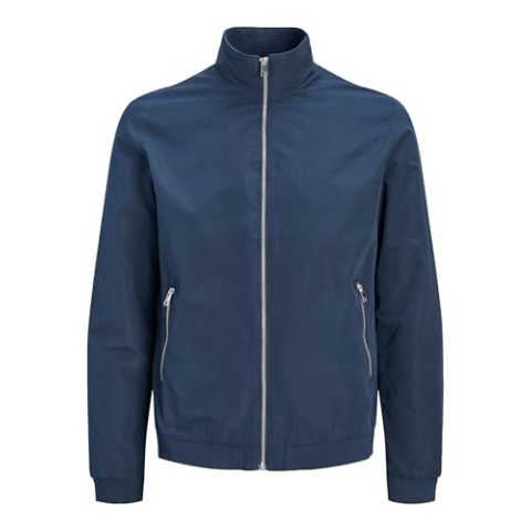 JACK & JONES JJERUSH HARRINGTON BOMBER jas/jack heren,navy blazer,XXL