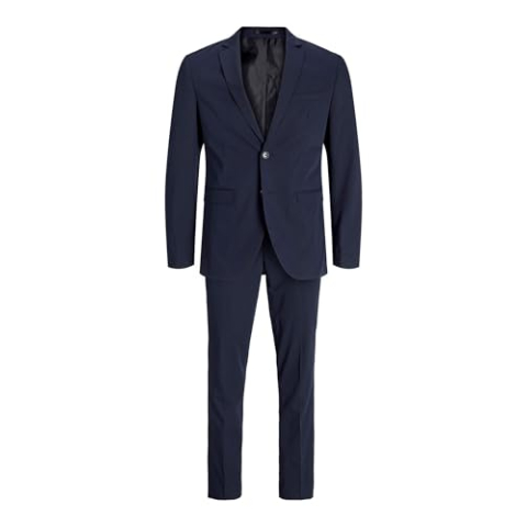 JACK & JONES Jprfranco Suit Noos pak voor heren, navy, 46