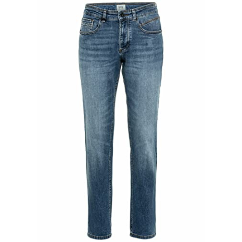 camel active Heren 488895/9d19 Jeans, medium blauw, 40W / 34L