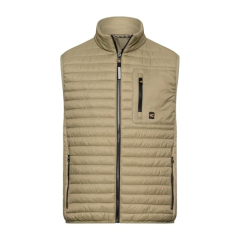 camel active Herenvest met opstaande kraag