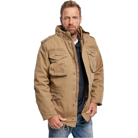Brandit M65 Giant Jacket, Farbe: camel, Größe: L