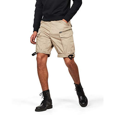G-Star Raw Rovic Zip Relaxed 1 Kort heren,Zwart (Dune 239),34W