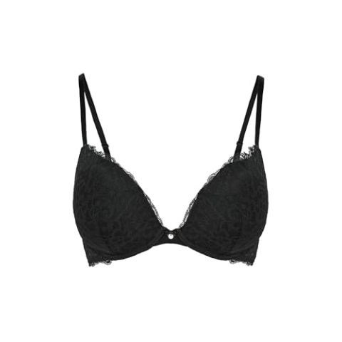 HUNKEMÖLLER voorgevormde push-up beugelbeha, Marine, 80A