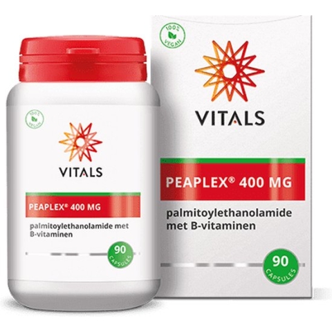 Vitals - Peaplex - 400 mg - 90 Capsules - palmitoylethanolamide aangevuld met B-vitaminen