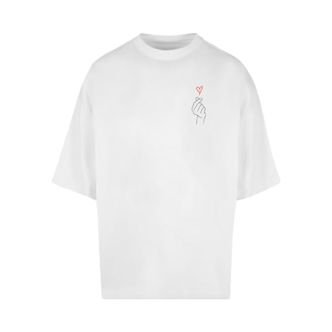 MERCHCODE T-shirt voor heren, Wit, 4XL