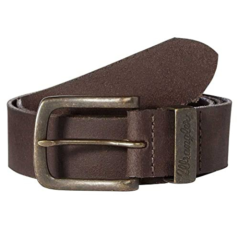 Wrangler heren METAL LOOP riem,Marron (Cognac 6k),90