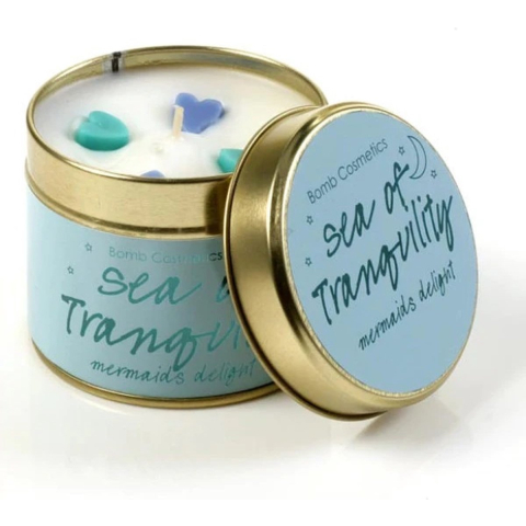 Bomb Cosmetics Tin Candle Sea of Tranquility