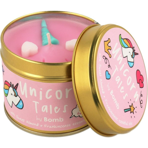 Bomb Cosmetics Tin Candle Unicorn Tales
