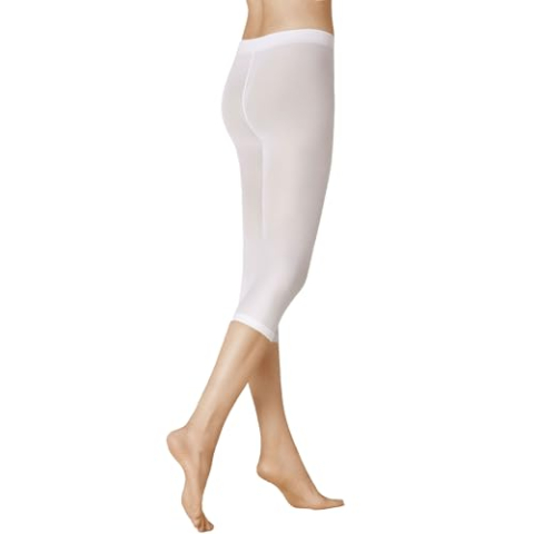KUNERT Dameslegging Velvet 40 3/4 pijpen, 40 denier, Wit 0010, 48-50