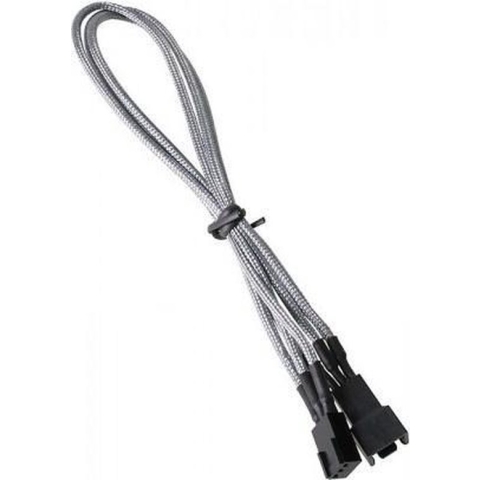 BitFenix BFA-MSC-3F60SK-RP kabeladapter/verloopstukje 3-pin Zwart, Zilver