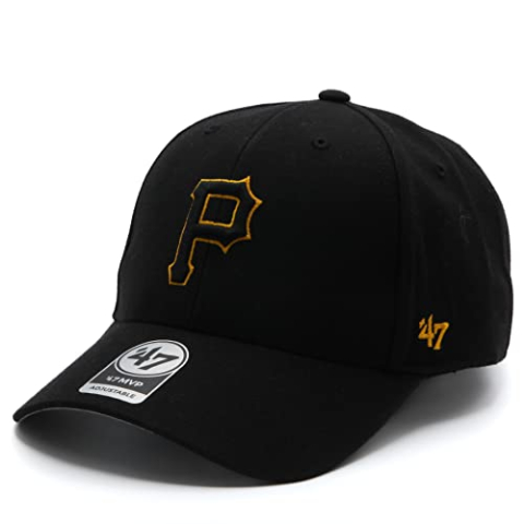 47 merk relaxed-fit pet - MVP Pittsburgh Pirates, zwart, One size
