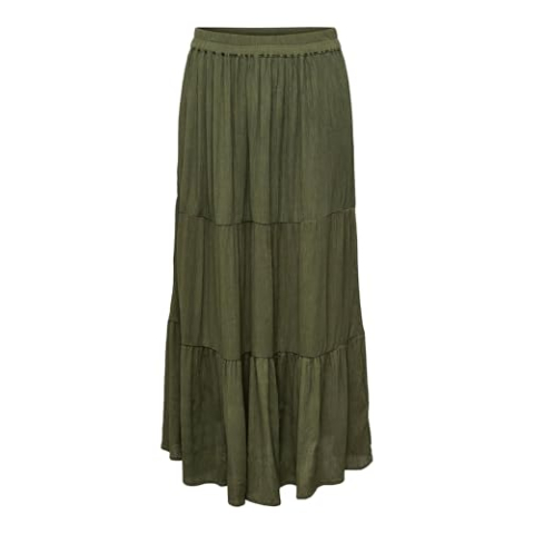 ONLY Onlmikka Life Long Rok WVN Noos, groen, M