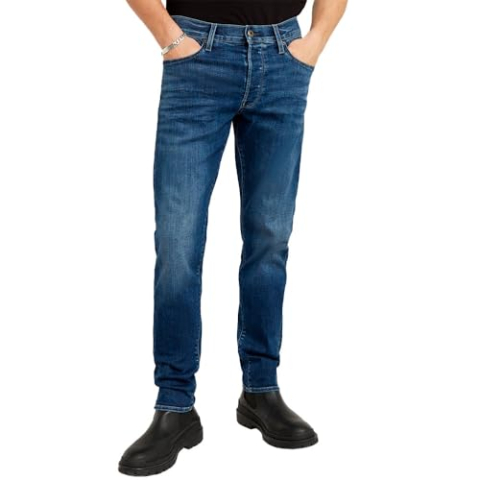 G-STAR Heren 3301 Slim Jeans, blauw (Medium Aged D25742-8968-071), 34W / 38L