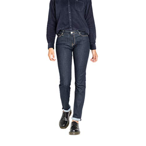 Lee Marion Straight Jeans, Rinse (Frfh), 27W / 33L