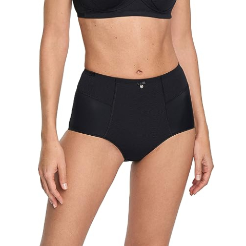 Susa Capri ondergoed voor dames, zwart, 46