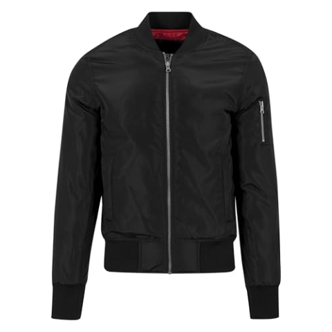 Urban Classics Herenjas, zwart (black/black 17), XL