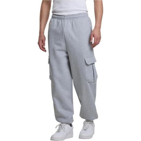 Build Your Brand Herenbroek, HEATHERGREY, 3XL