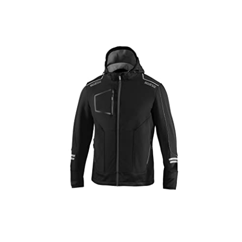 Sparco SOFT-SELL TECH, zwart-grijs, XS