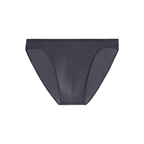 Hom Microslips voor heren, veren ondergoed, Antraciet Grijs, XL