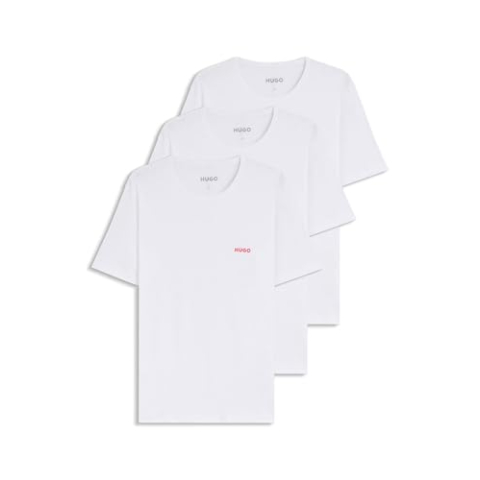 HUGO Heren RN Triplet P Underwear_T_Shirt, White100, XL, White100, XL