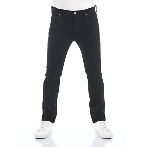 Lee Rider Jeans, voor heren, CLEAN zwart, 34W / 34L