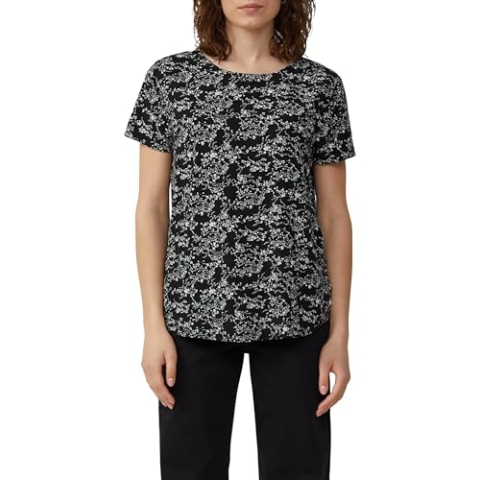QS blouseshirt korte mouwen, 99a1, 38