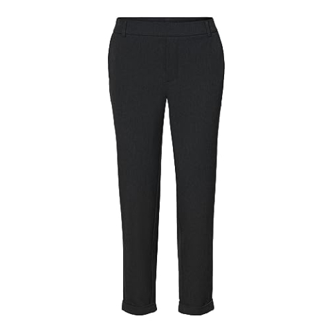 Vero Moda dames Broek Vmmaya Mr Loose Solid Pant Noos, Grijs, L / 30L