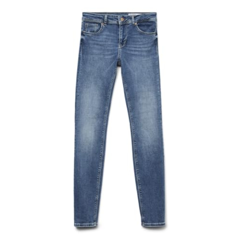 VERO MODA Dames Lux Jeans, blauw (medium blue denim), M / 30L