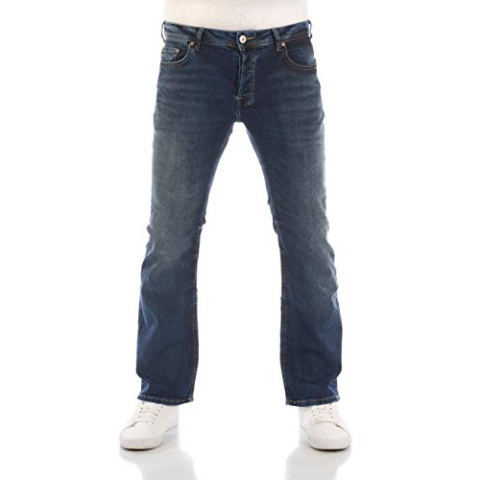 LTB Jeans Heren Tinman bootcut jeans, Blue Lapis Wash 3923, 46W x 34L