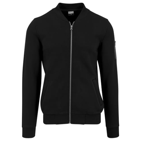 Urban Classics Sweatjack voor heren, zwart, 3XL