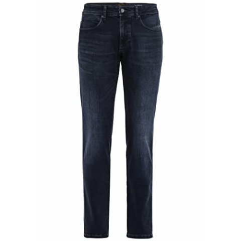 camel active Heren slim fit Madison Rechte Jeans, blauw, 38W / 34L
