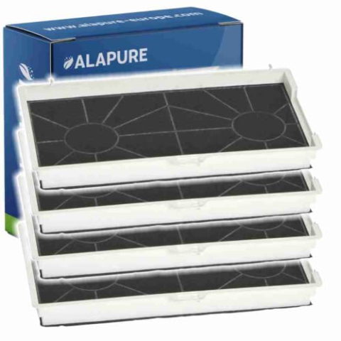 4x Alapure Koolstoffilter geschikt voor 00465577/465577