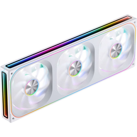 Jonsbo ZA-360 PC-ventilator Wit Incl. LED-verlichting