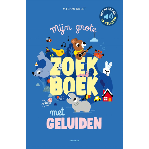 Mijn grote zoekboek met geluiden (Kartonboek)