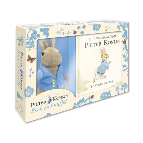 Pieter Konijn - Boek en knuffel (Hardback)