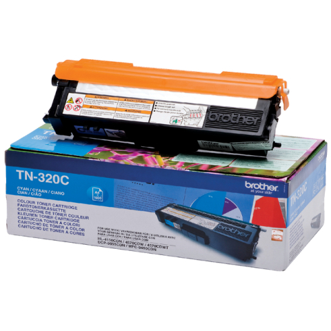 Brother TN-320C - Tonercartridge / Cyaan