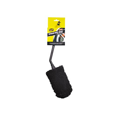 Meguiar's X190700EU Supreme Microfibre Angled Wheel Cleaning Brush,