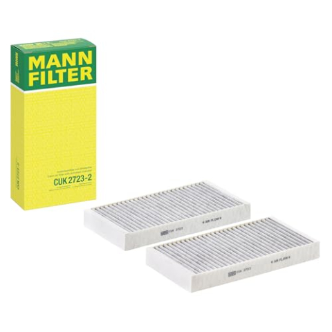 MANN-FILTER CUK 2723-2 Cabineluchtfilter - CARS + TRANSPORTERS
