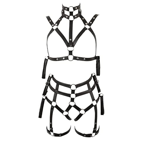 Bad Kitty Bondage-set voor dames Black L/XL