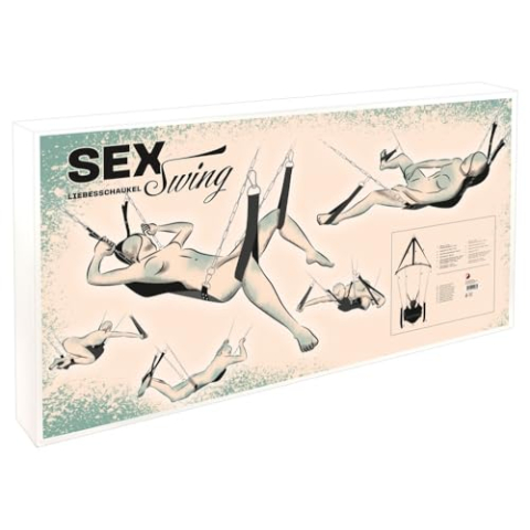 You2Toys Seks Swing Zwart/Zilver